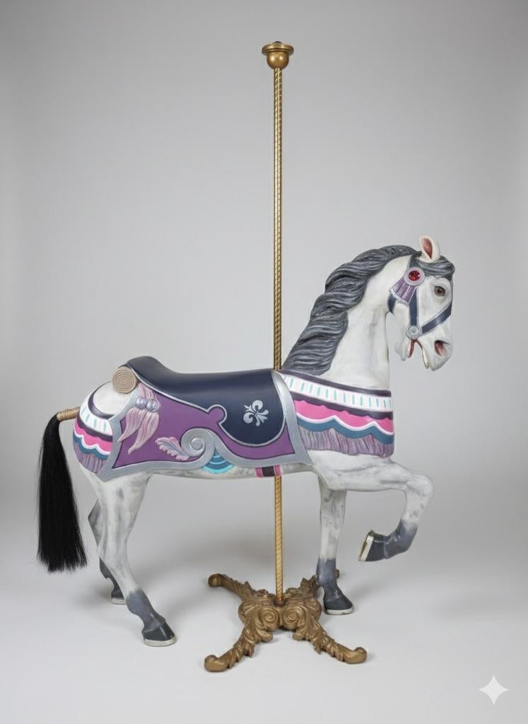 Kermis draaiorgel draaimolen carrousel carrouselpaard, Ophalen of Verzenden