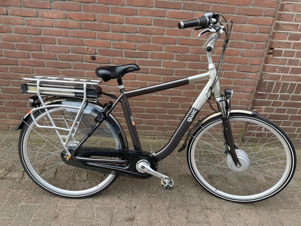 qwic trend 3 elektrische herenfiets elektrische fiets, Fietsen en Brommers, Elektrische fietsen, 51 tot 55 cm, Ophalen, Gebruikt