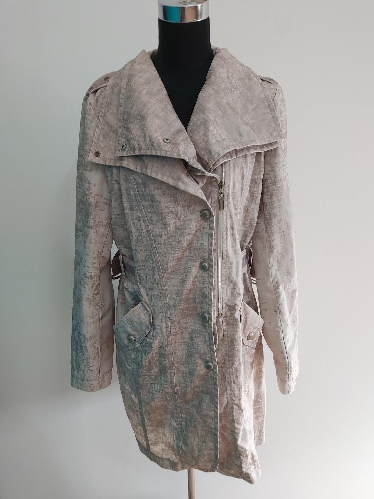 Jas16 - Mooie Beaumont Amsterdam zomerjas maat 40 (1), Ophalen of Verzenden, Zo goed als nieuw, Maat 38/40 (M), Blauw