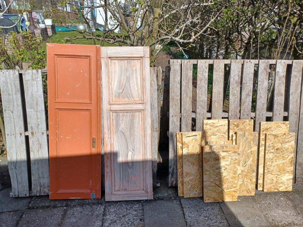 Gratis deurtjes, Amerikaanse pallets, OSB, Minder dan 25 mm, Ophalen of Verzenden, Pallet, Minder dan 200 cm