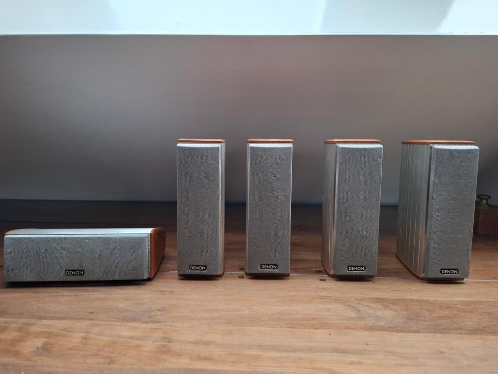 Denon Surround Speakers Set: 4x SC-A3L, 1x SC-C3L, 1x DSW-3L, Overige merken, 70 watt of meer, Ophalen of Verzenden, 5.1-systeem