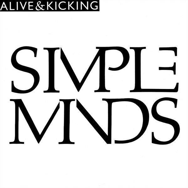 Simple Minds – Alive & Kicking 1985 pop rock 12" maxi, Gebruikt, Maxi-single, Ophalen of Verzenden, 12 inch