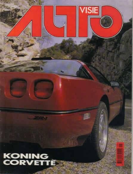 Autovisie 7 1989 : Citroen XM - Chevrolet Corvette ZR1, Ophalen of Verzenden, Gelezen, Algemeen