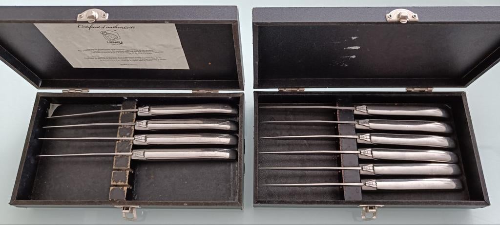 Laguiole Style de Vie messen., Ophalen of Verzenden, Gebruikt, Rvs of Chroom, Bestekset