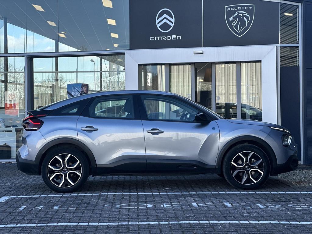 Citroen Ë-C4 Feel Edition 50 kWh | Stoelverwarming | Naviga, Gebruikt, Lichtsensor, Grijs, 315 min