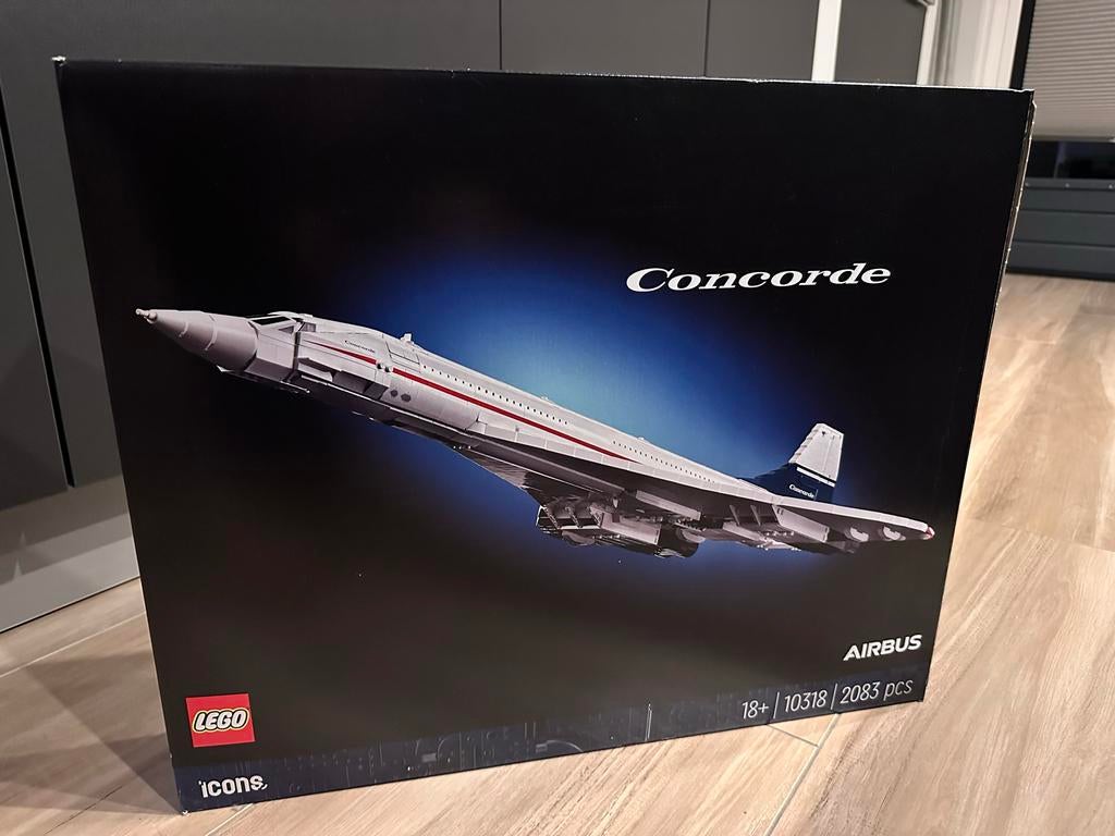 Lego 10318 Concorde - Eenmaal Gebouwd, Compleet met Doos, Kinderen en Baby's, Speelgoed | Duplo en Lego, Ophalen of Verzenden