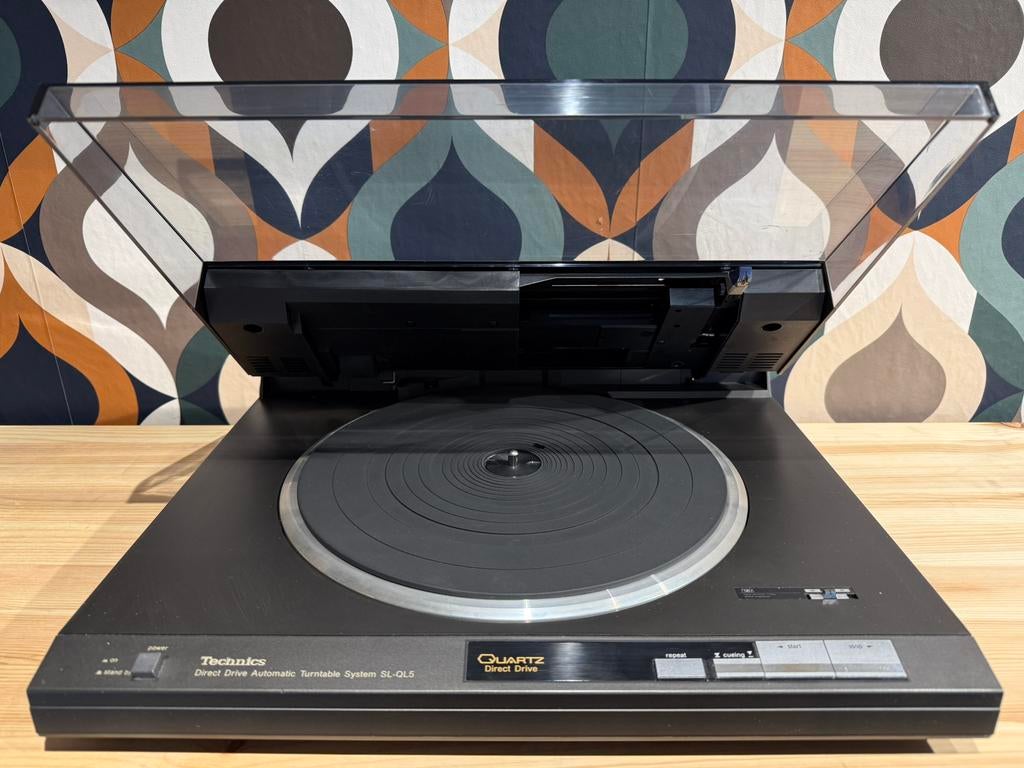 Technics SL-QL5, mooie staat, servicebeurt en garantie, Audio, Tv en Foto, Platenspelers, Ophalen, Contact@vintageaudiobreda.nl