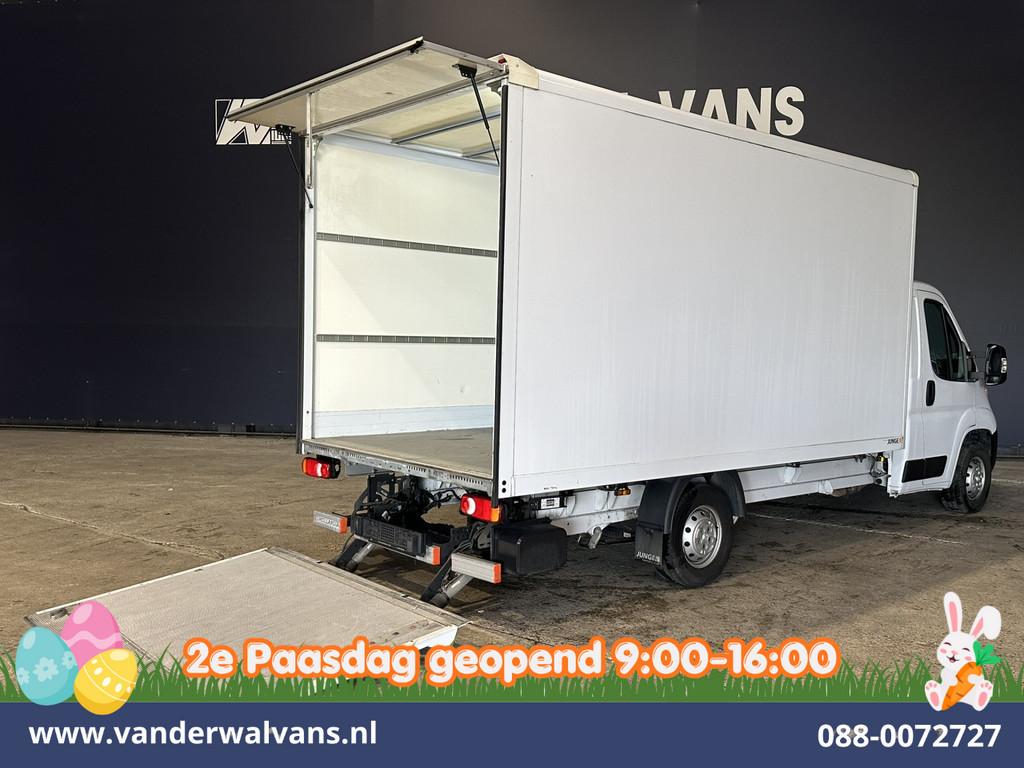 Peugeot Boxer 2.2 BlueHDi 141pk Bakwagen 435cm Lang Laadklep, Auto's, Bestelauto's, Voorwielaandrijving, Start-stop-systeem, Stof