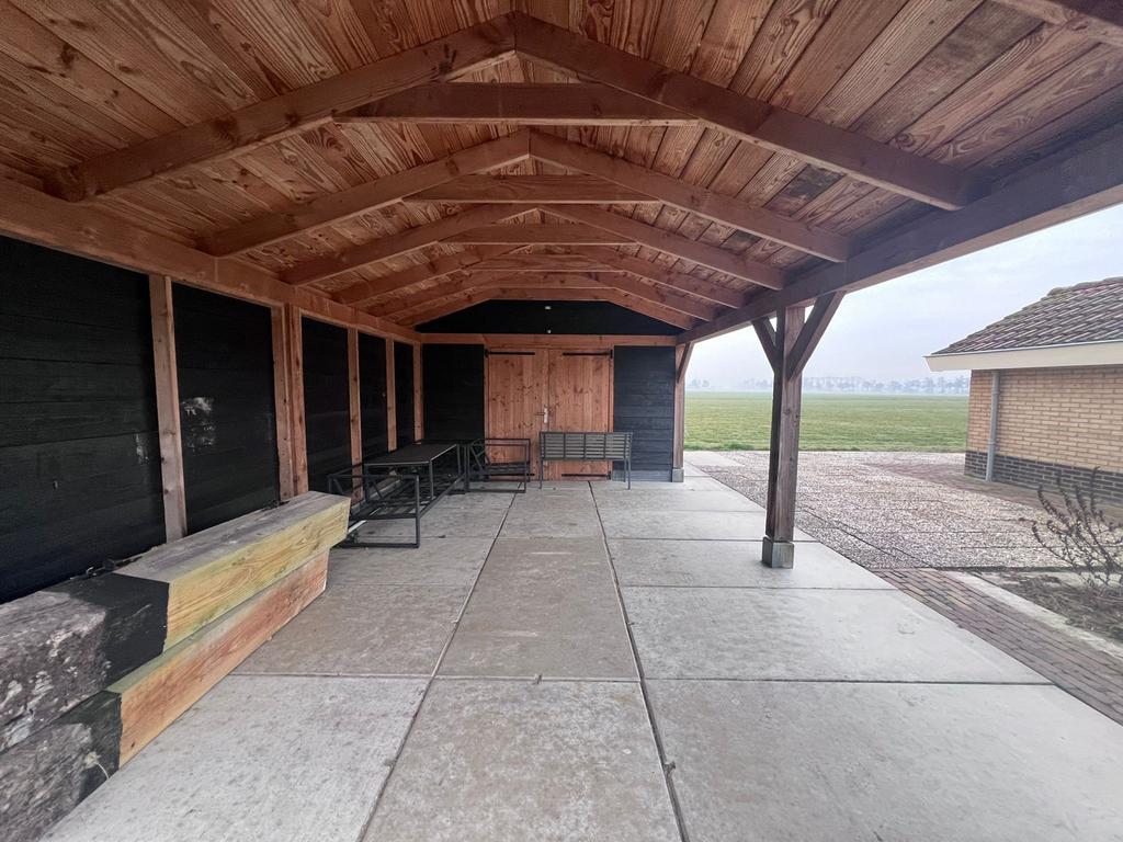 Overkapping met inpandige schuur, Tuin en Terras, Overkappingen, Ophalen of Verzenden