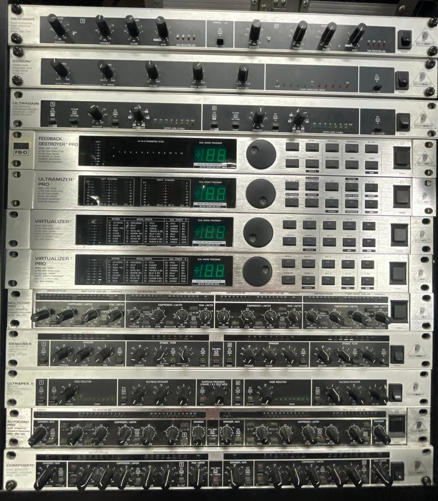 Behringer Diverse Audio Processors, Muziek en Instrumenten, Effecten, Ophalen of Verzenden, Gebruikt, Equalizer