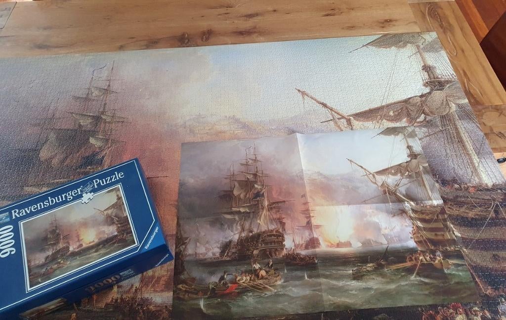 300 /  RAVENSBURGER  PUZZEL   9000  stukjes, Hobby en Vrije tijd, Denksport en Puzzels, Ophalen of Verzenden, 500 t/m 1500 stukjes