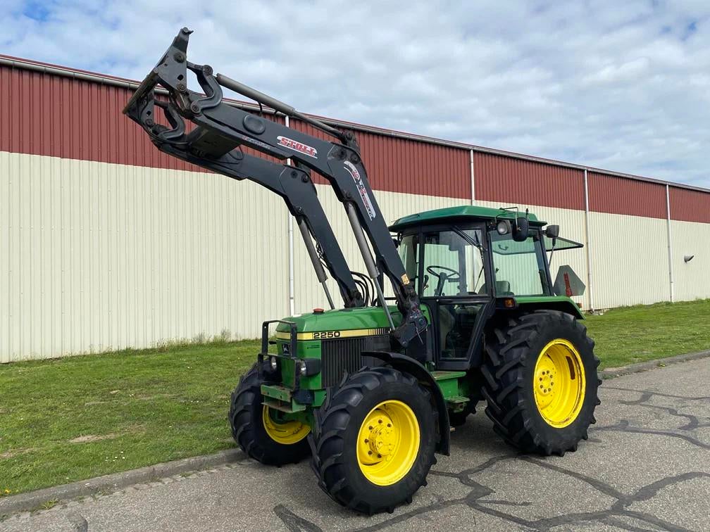 John Deere 2250 40km/u met Stoll frontlader (bj 1992), Gebruikt, 80 tot 120 Pk, John Deere, Meer dan 10000