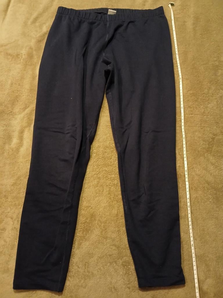Thermo legging maat M - Heerlijk warm voor de winter!, Legging, Blauw, Maat 40/42 (M), Ophalen of Verzenden