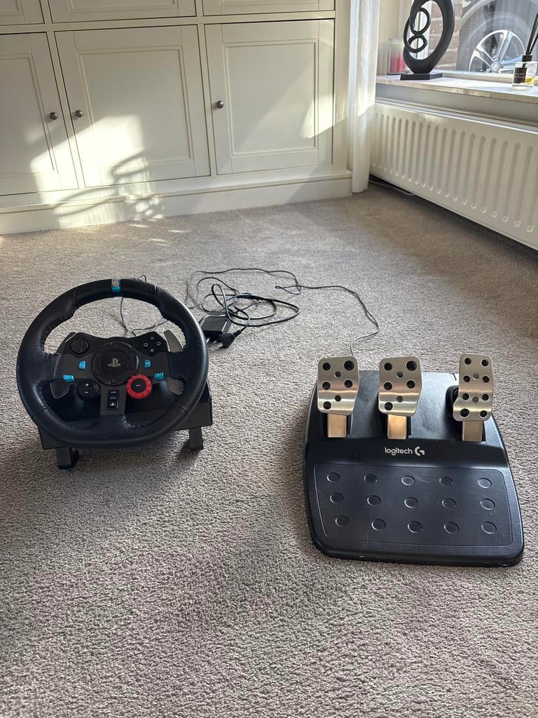 Logitech G29 racestuur en pedalen, Ophalen, Gebruikt, Stuur of Pedalen, PlayStation 4