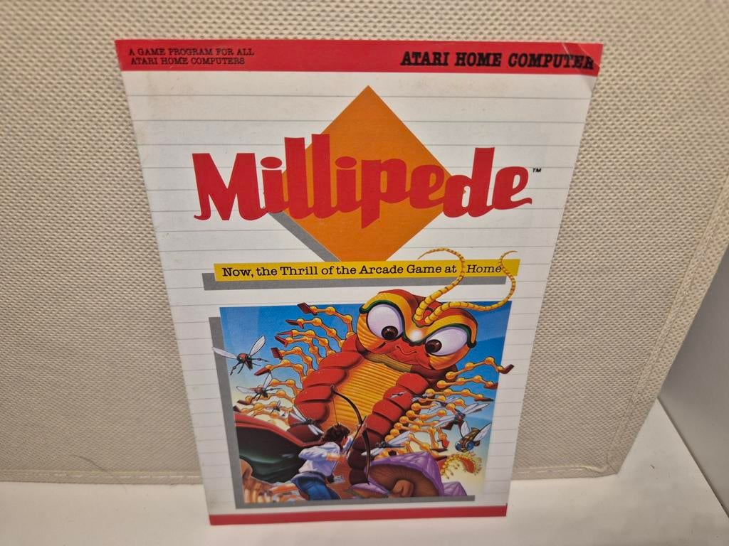 Boekje van Millipede Atari 2600, Avontuur en Actie, 1 speler, Ophalen of Verzenden, Zo goed als nieuw