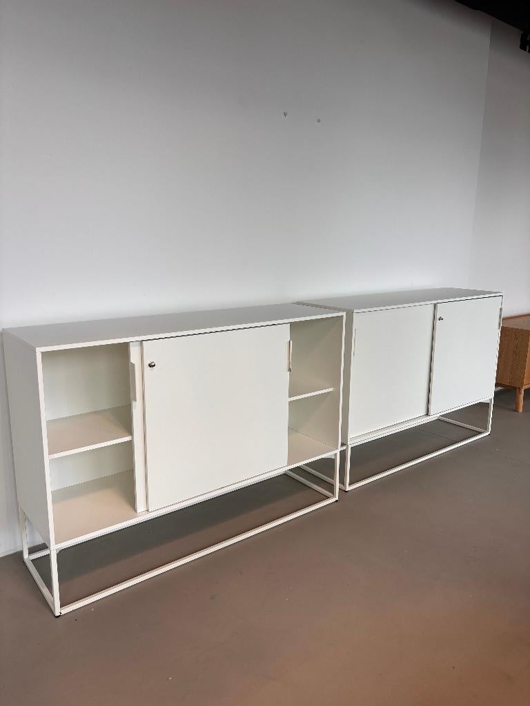 Vepa Qube Dressoir Wit Metaal Melamine, Ophalen, Overige materialen, 150 tot 200 cm, Zo goed als nieuw