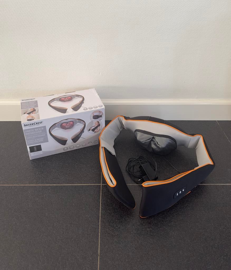 SilverCrest Shiatsu nek massage, Ophalen of Verzenden, Zo goed als nieuw, Apparaat