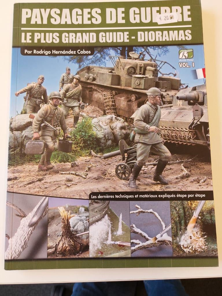 Boek dioramatechnieken, Ophalen of Verzenden, Zo goed als nieuw, Groter dan 1:35, Diorama