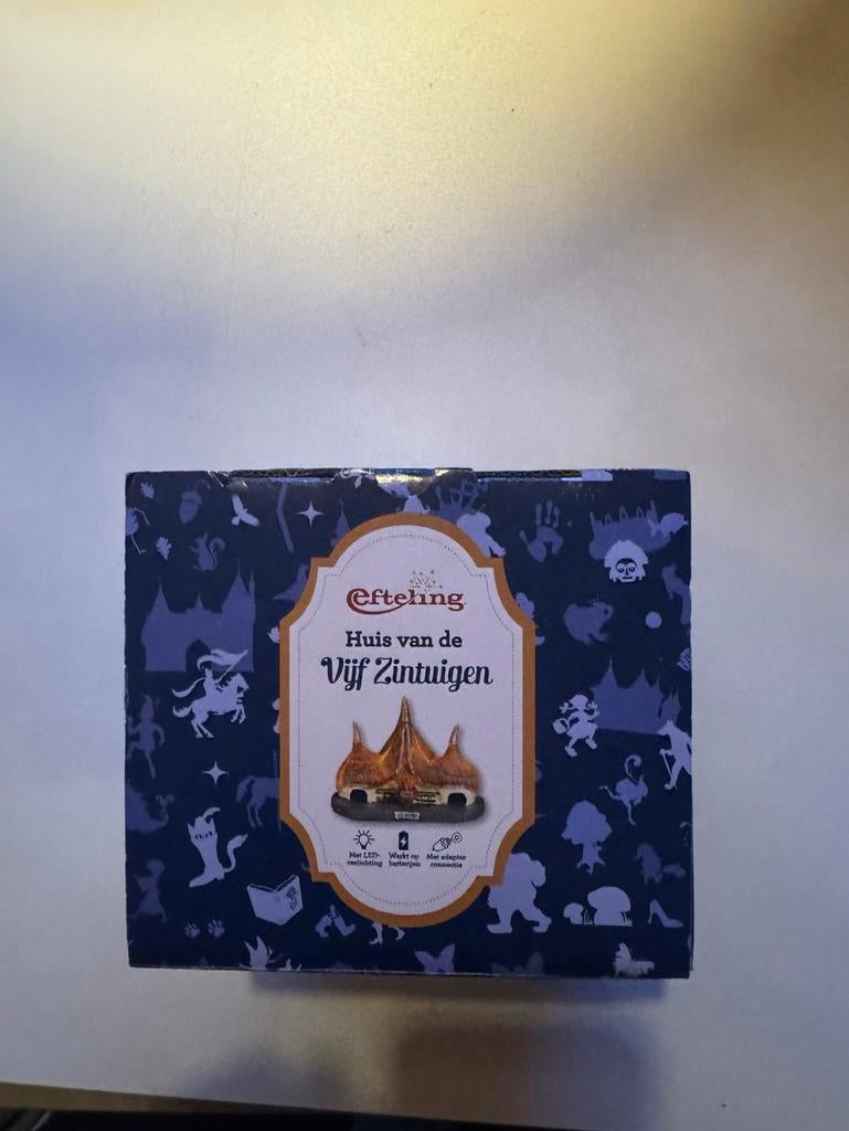 Efteling Huis van de Vijf Zintuigen met LED-verlichting, Ophalen of Verzenden, Nieuw, Beeldje of Poppetje