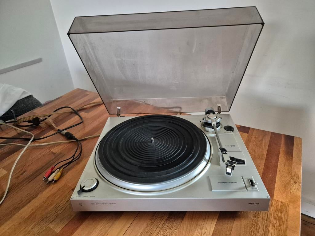 Philips F7111 Synchro Belt-Drive platenspeler, Ophalen of Verzenden, Philips