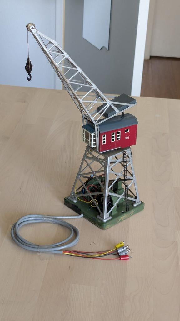 Märklin 7051 Hijskraan, Wisselstroom, Brug, Tunnel of Gebouw, Ophalen of Verzenden, Zo goed als nieuw