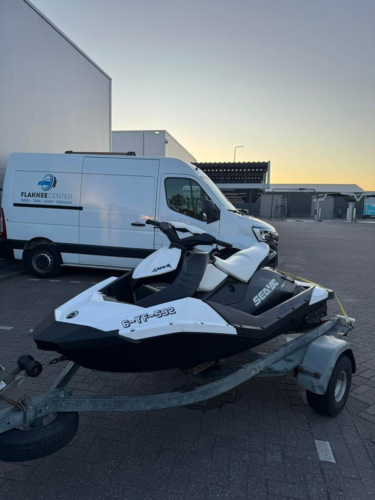 Seadoo spark, Watersport en Boten, Jetski's en Waterscooters, Ophalen, Gebruikt, Benzine, 70 tot 120 pk