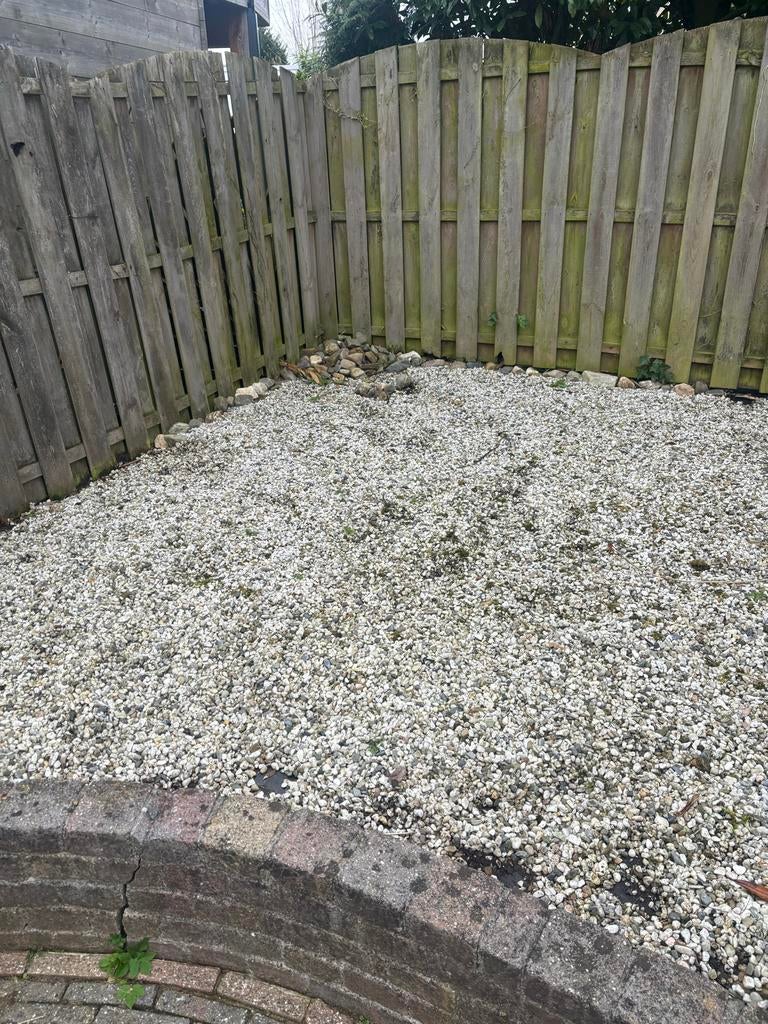 Grind gratis. 3 Kuub, Tuin en Terras, Grind, Keien en Split, Ophalen of Verzenden, Gebruikt, Wit, Grind