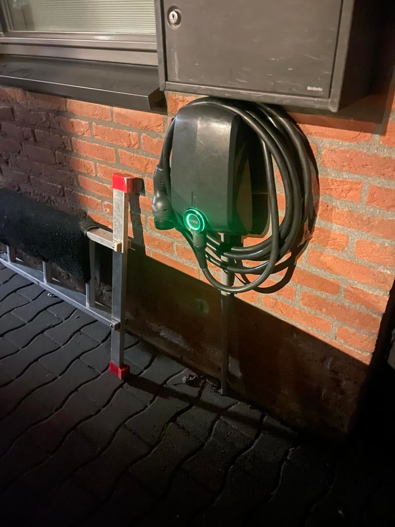 laadunit EVBOX Elvi incl vaste laadkabel, Ophalen, Gebruikt, Laadpaal en Laadkabel