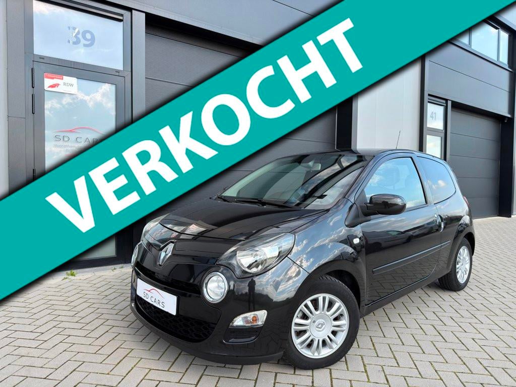 Renault Twingo 1.2 16V Dynamique|Airco|Cruise|Weinig KM|APK, Voorwielaandrijving, Twingo, Gebruikt, Zwart