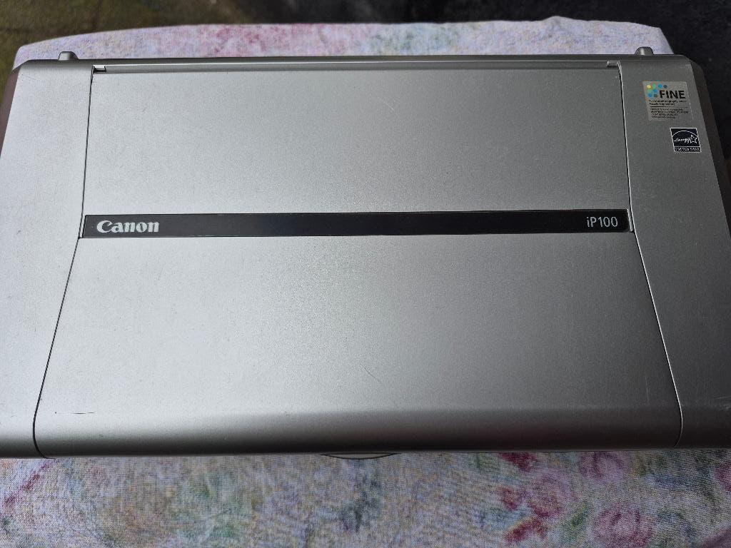 Canon Pixma iP100 Portable Inkjet Printer, Computers en Software, Printers, Printer, Inkjetprinter, Draadloos, Zo goed als nieuw
