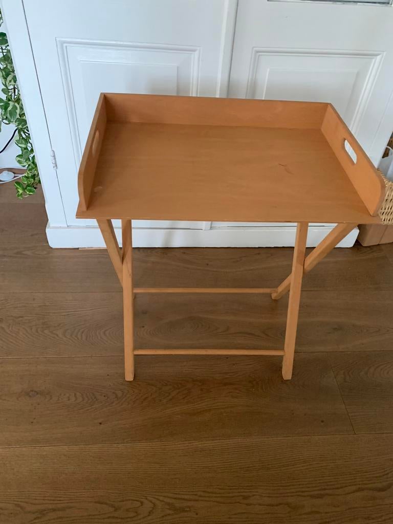 Bijzet/ theetafel/ plantentafel, Huis en Inrichting, Tafels | Bijzettafels, Ophalen, Minder dan 55 cm, Zo goed als nieuw, 60 cm of meer