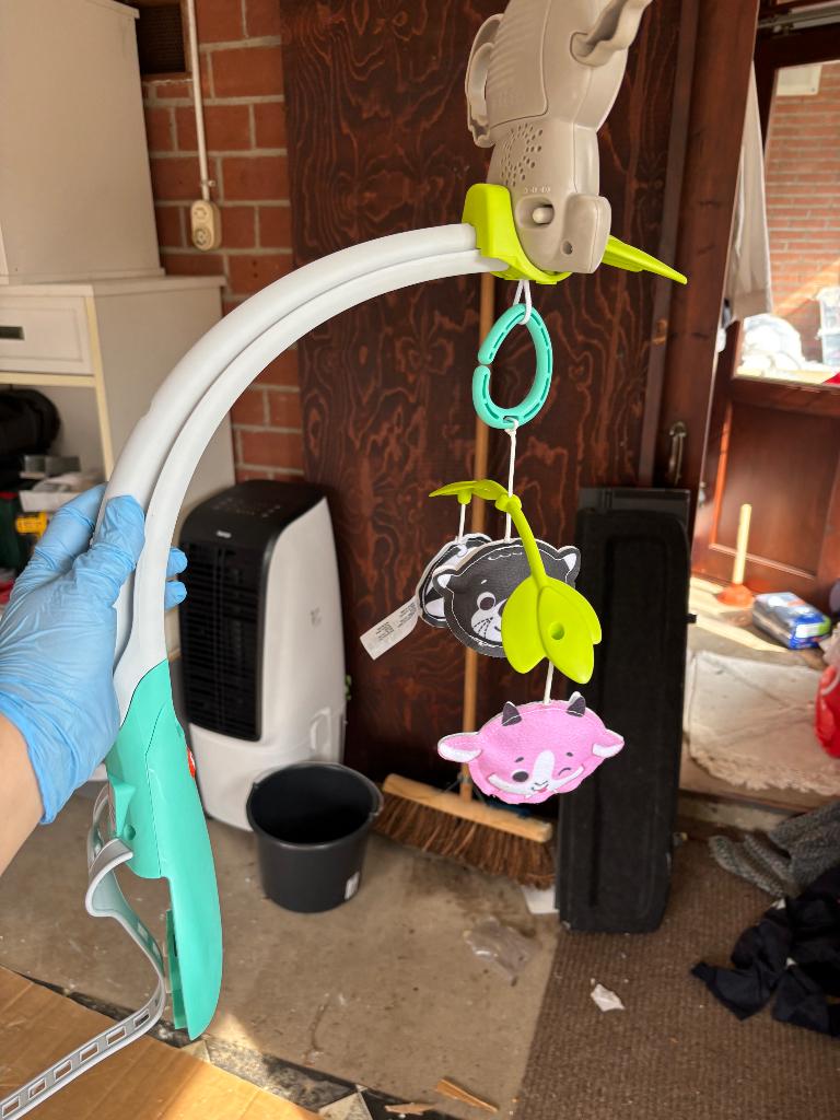 Baby muziekmobiel, Ophalen, Zo goed als nieuw, Speelset, Met geluid