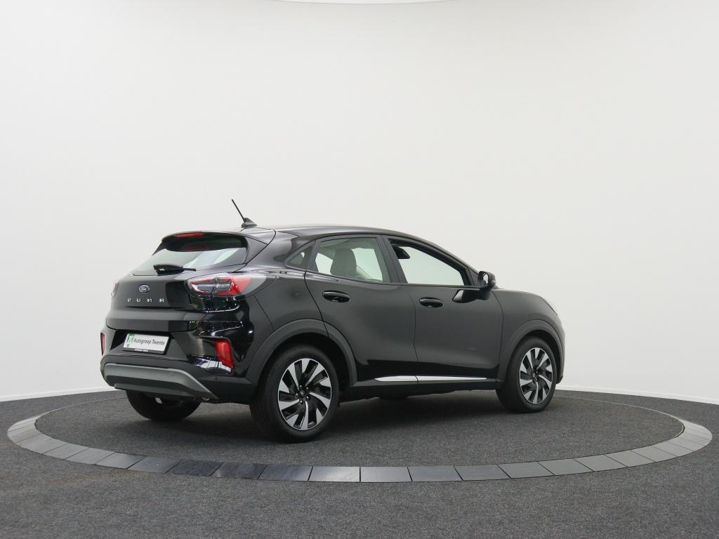 Ford Puma 1.0 EB Hybrid Titanium 125pk | Private lease 419, 12 maanden, Zwart, Zwart, Bedrijf