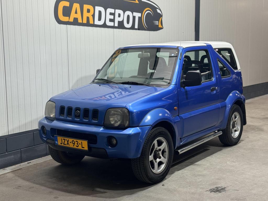 Suzuki Jimny 1.3 JX 4wd Cabrio Hardtop Vol Jaar APK, Auto's, Gebruikt, Airbags, 4 cilinders, 14 km/l