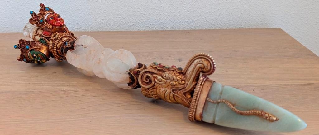 Grote religeuse Phurba Nepal, Antiek en Kunst, Ophalen