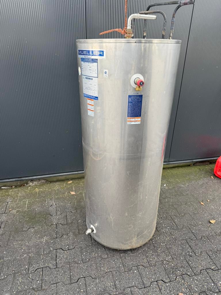 Buffervat mueller warmte terugwinning, Ophalen, 100 liter of meer, Boiler, Minder dan 3 jaar oud