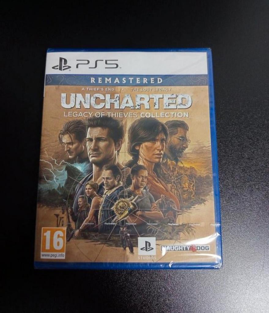 Diverse PS games: Uncharted Legacy of Thieves Collection & D, Ophalen of Verzenden, Zo goed als nieuw