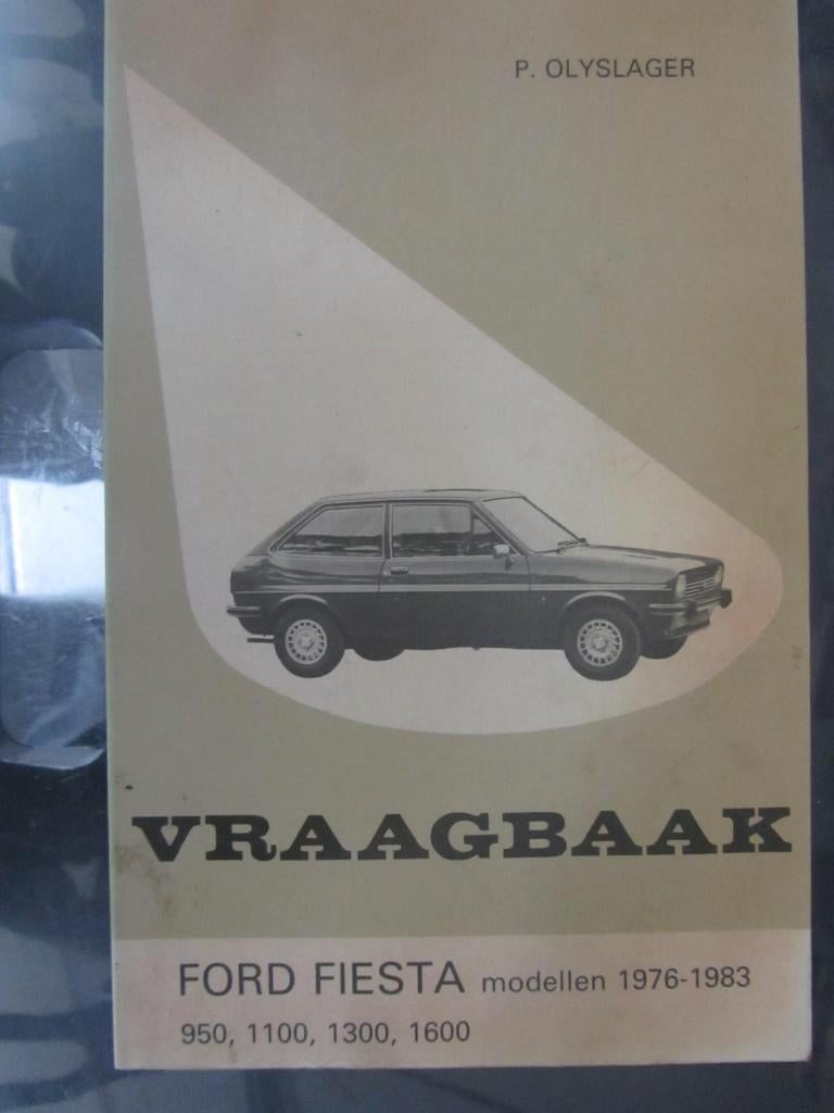 vraagbaak   FORD FIESTA  1976 / 1983, Ophalen of Verzenden
