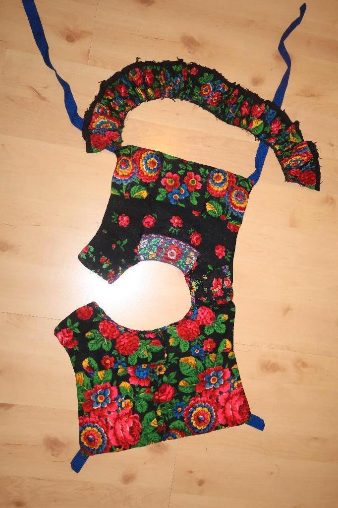 Antieke, wollen mousseline kraplap; Staphorster klederdracht, Ophalen of Verzenden