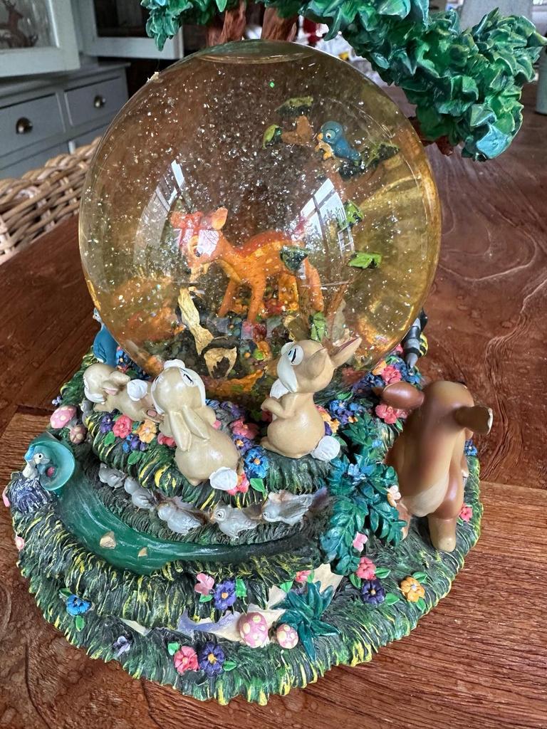 Disney speeldoos Bambi met “little april, Ophalen of Verzenden, Gebruikt