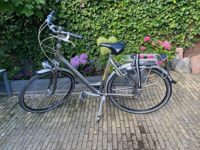 Gazelle Medeo damesfiets., Fietsen en Brommers, Fietsen | Dames | Damesfietsen, Ophalen, Gebruikt, Versnellingen, 50 tot 53 cm