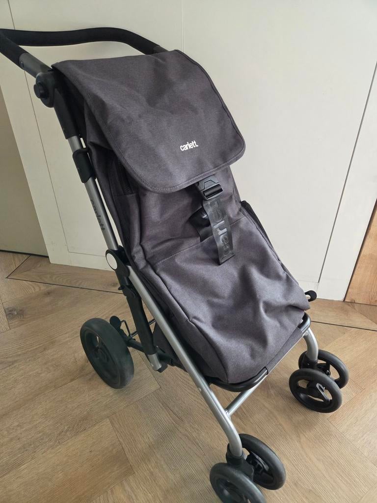 Boodschappentrolley donkergroen Opvouwbaar, Ophalen