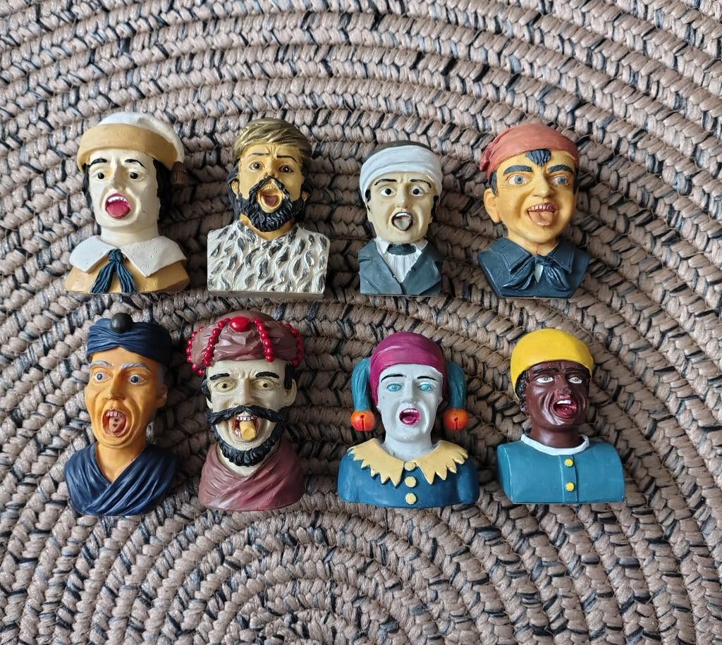 8 prachtige Remark gapers, Verzamelen, Ophalen of Verzenden, Zo goed als nieuw, Mens