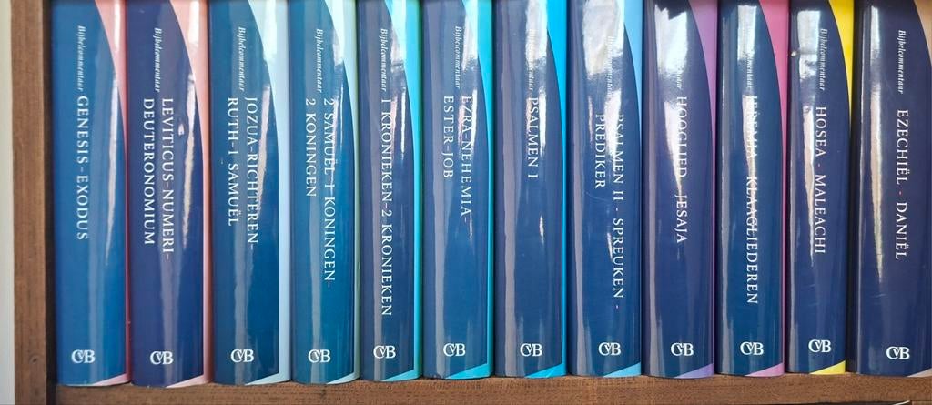 12-delige Studiebijbel Oude Testament, Ophalen of Verzenden