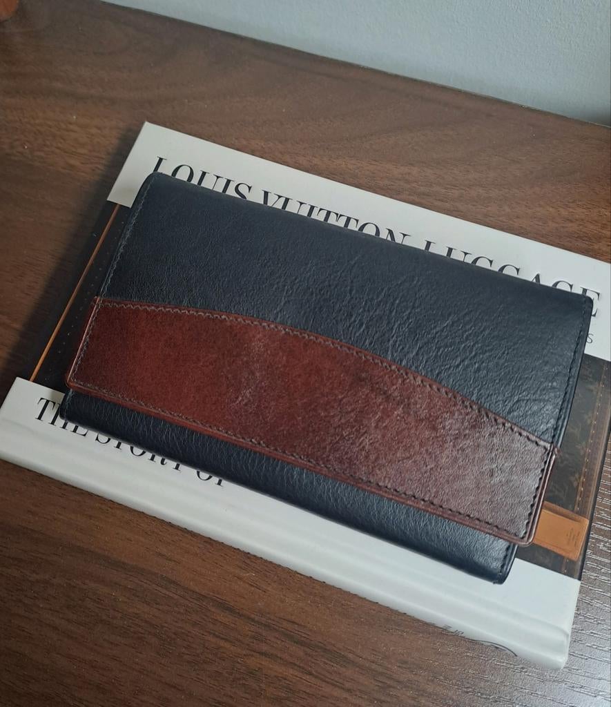 Lederen Portemonnee Nieuw!, Ophalen of Verzenden, Nieuw, Zwart