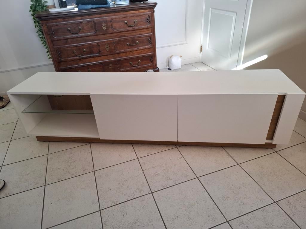 Tv meubel Cailla, Ophalen, Gebruikt, 150 tot 200 cm, Minder dan 100 cm