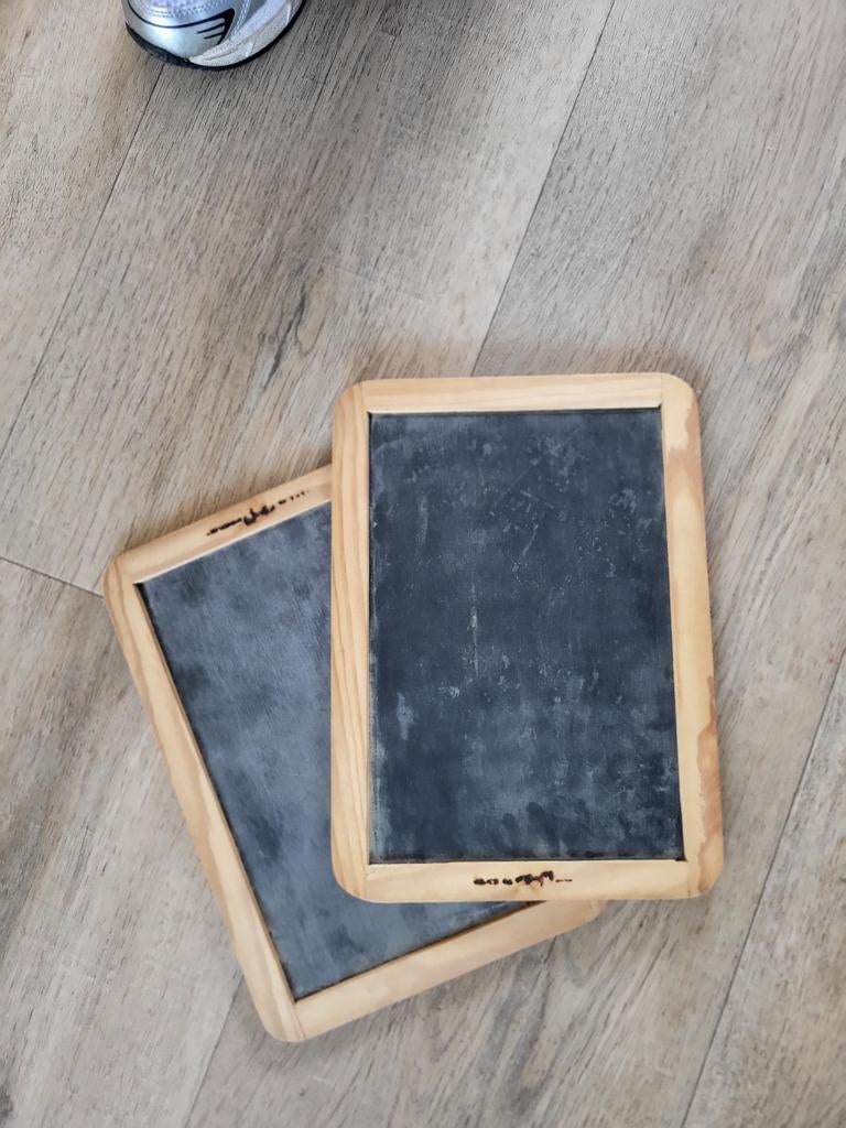 2 oude schoolleitjes, Antiek en Kunst, Ophalen of Verzenden