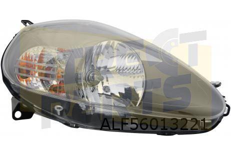 Fiat Grande Punto (9/08-) Koplamp Links (donker grijze binne, -, Verzenden, -, Nieuw