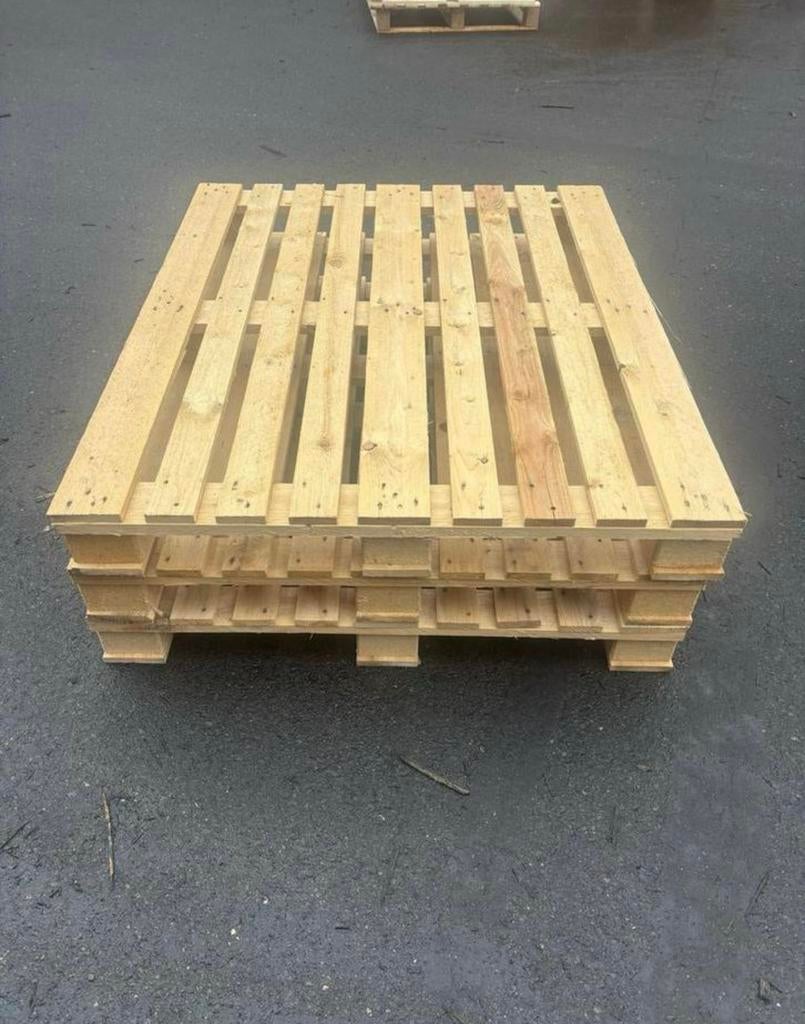 Houten grote pallets 110x135, Ophalen, Zo goed als nieuw, Hout