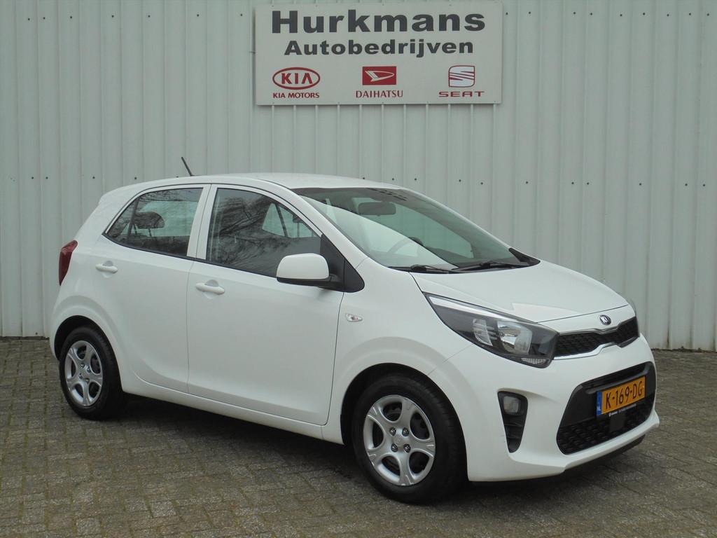 Kia Picanto 1.0i COMFORTLINE AIRCO / CRUISE NL-AUTO, 21 km/l, Stof, Gebruikt, 4 stoelen